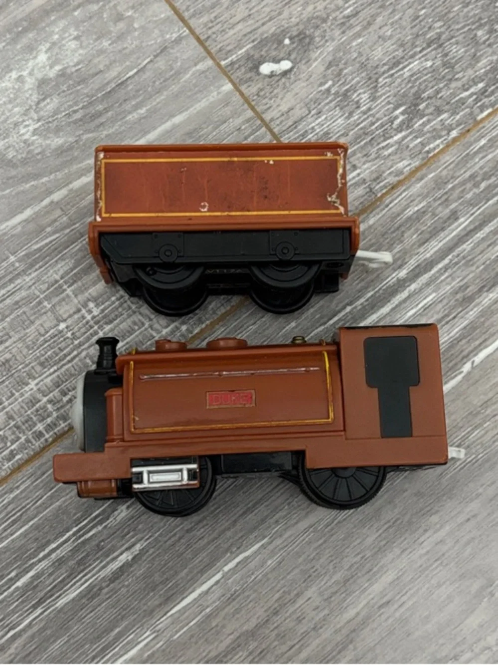 Motorized Duke and Tender 2010 Mattel - Thomas & Friends